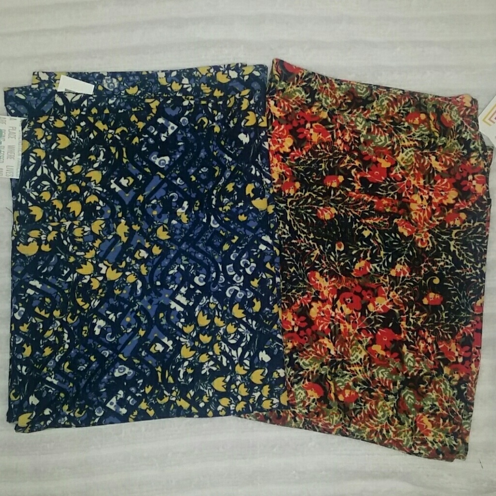 Two for One Lularoe Cassie Skirts Size 2X
